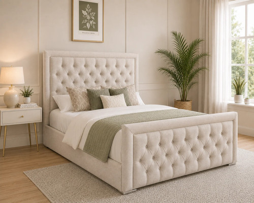 Luxury buttoned upholstered - buttoned,