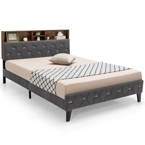 Double size bed - bed, frame