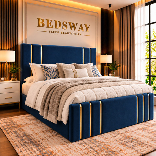 Luxury upholstered gold - upholstered,