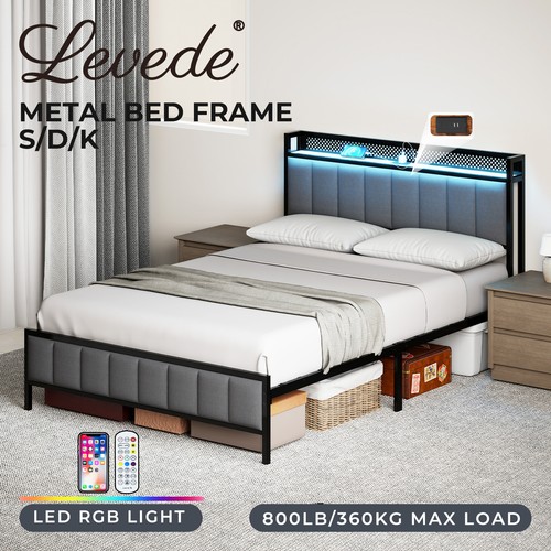 Levede led ottoman - led, frame