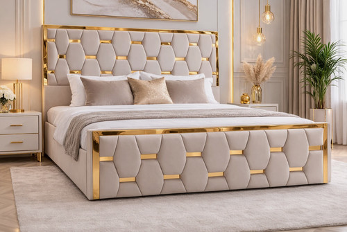 Luxury gold trim - luxury, upholstered
