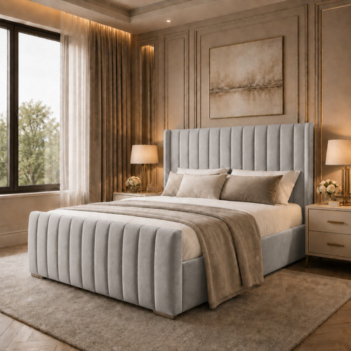 Ottoman storage bed panel - bed,