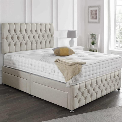 Chesterfield divan bed - bed, set