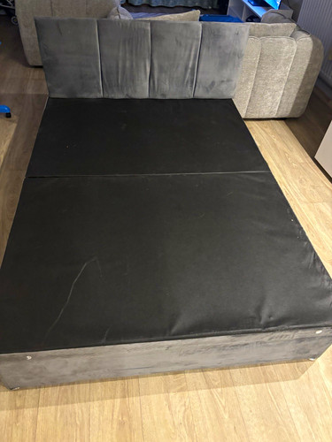 Black double upholstered - black,