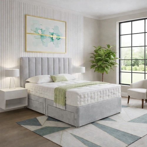 Reinforced divan bed memory - reinforced,