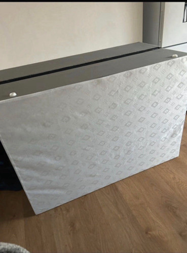 Grey upholstered fabric - grey,