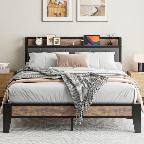 Small double bed frame with - double,