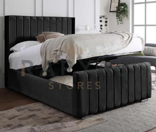 Ottoman storage bed panel - bed,