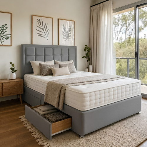 Plush divan bed - plush,