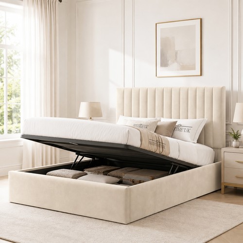New mira ottoman storage bed - ottoman,