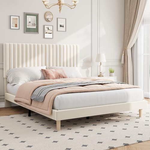 Double bed frame with - double,