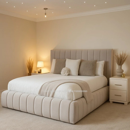 Luxury ottoman bed plush - luxury,