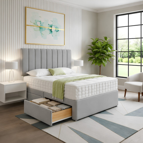 Reinforced divan bed - divan,