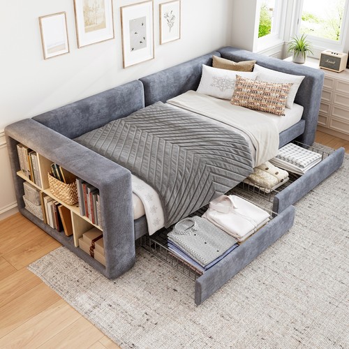 Upholstered bed 3ft single - 3ft,