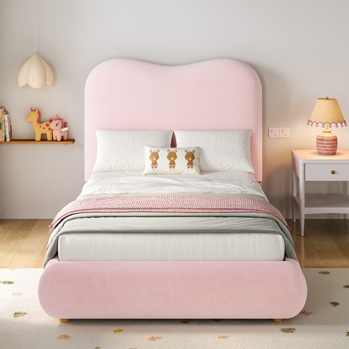 Bed 3ft single ottoman - 3ft, beige