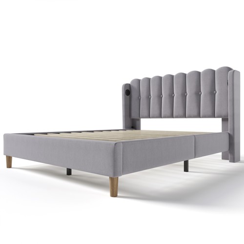 Upholstered bed 4ft6 double - bed,